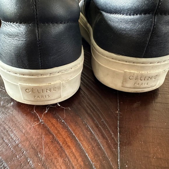 Celine Leather Slip on Loafer - Picture 2 of 7